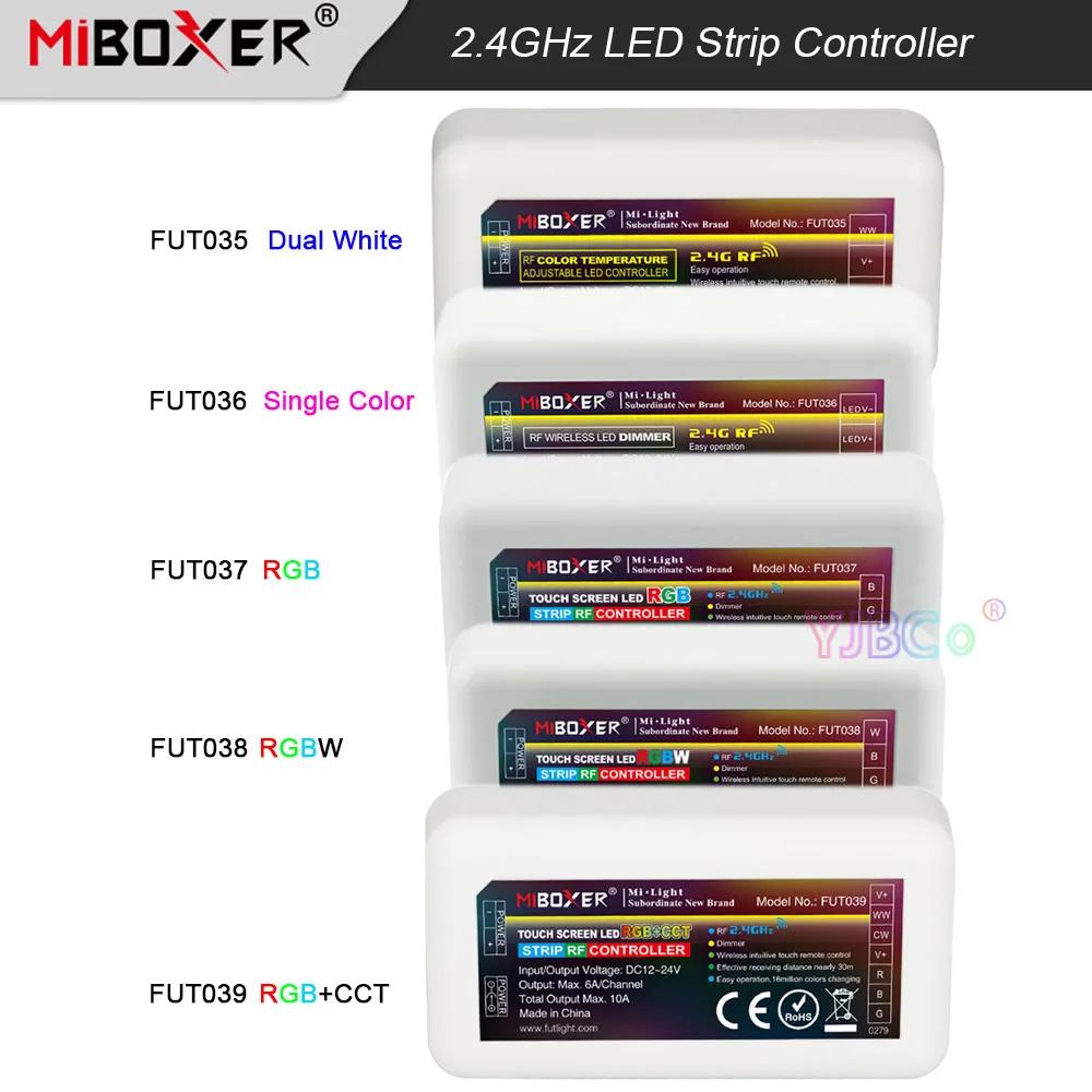 Miboxer ܻ , 2.4G ܻ,  ȭƮ, RGB, RGBW, RGB + CCT LED Ʈ Ʈѷ, 2.4G , 12V, 24V